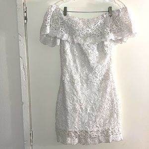 Forever 21 Women’s White Lace Dress